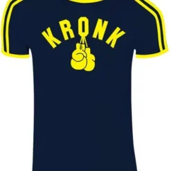 CLOTHING KRONK GLOVES NAVY SLIM FIT TEE