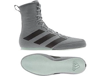 ADIADS ADIDAS- BOX HOG 3 BOXING BOOTS Grey 1 ADIADS ADIDAS- BOX HOG 3 BOXING BOOTS Grey