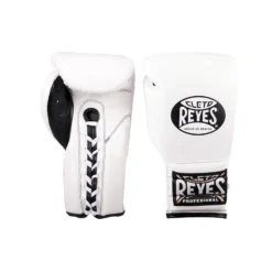 Champs Bxing Ltd CLETO REYES-WHITE LACE SPARRING GLOVES