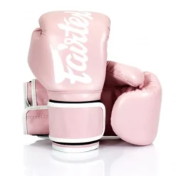 Fairtex Light Pink Microfiber Gloves SENIOR GLOVES