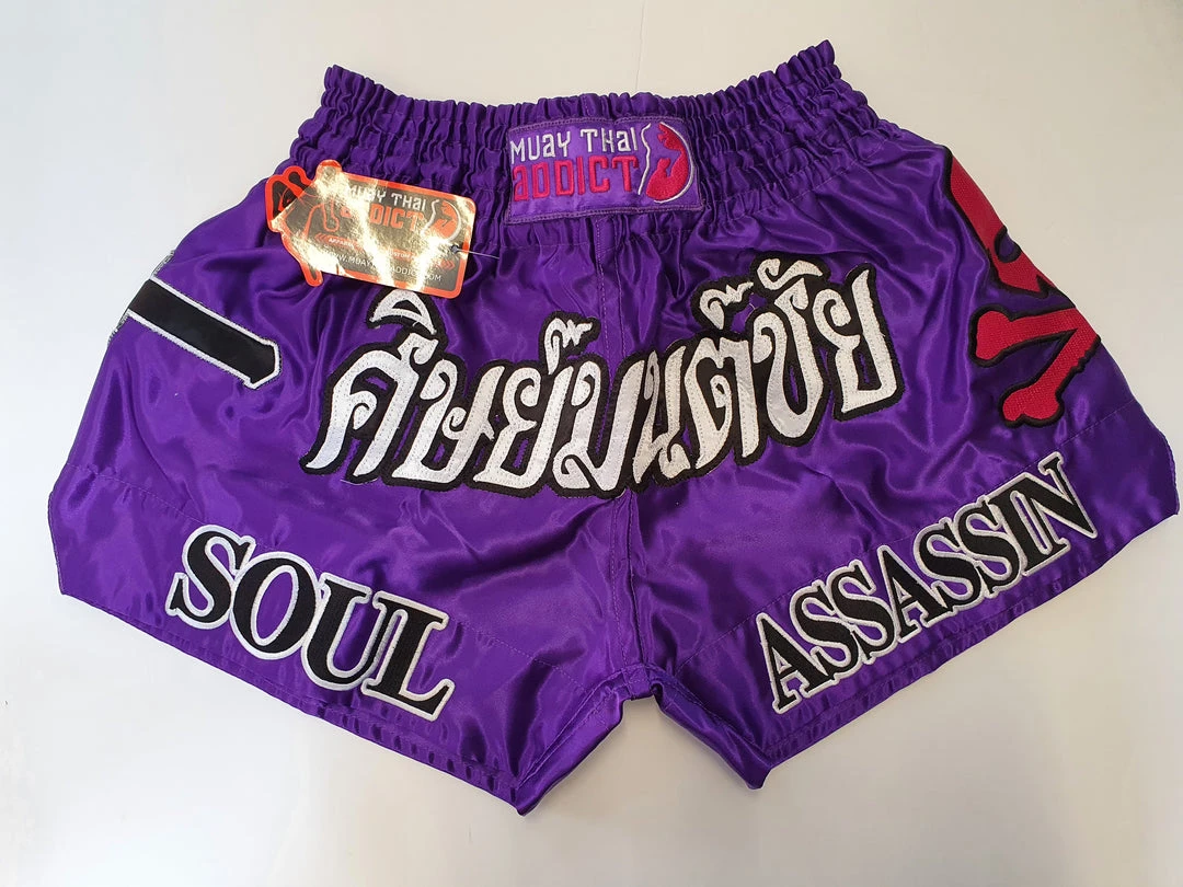 Muay Thai Addict - Soul Assasin Purple 1 Muay Thai Addict - Soul Assasin Purple