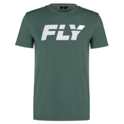CLOTHING FLY-FLY BIG LOGO KHAKI TEE