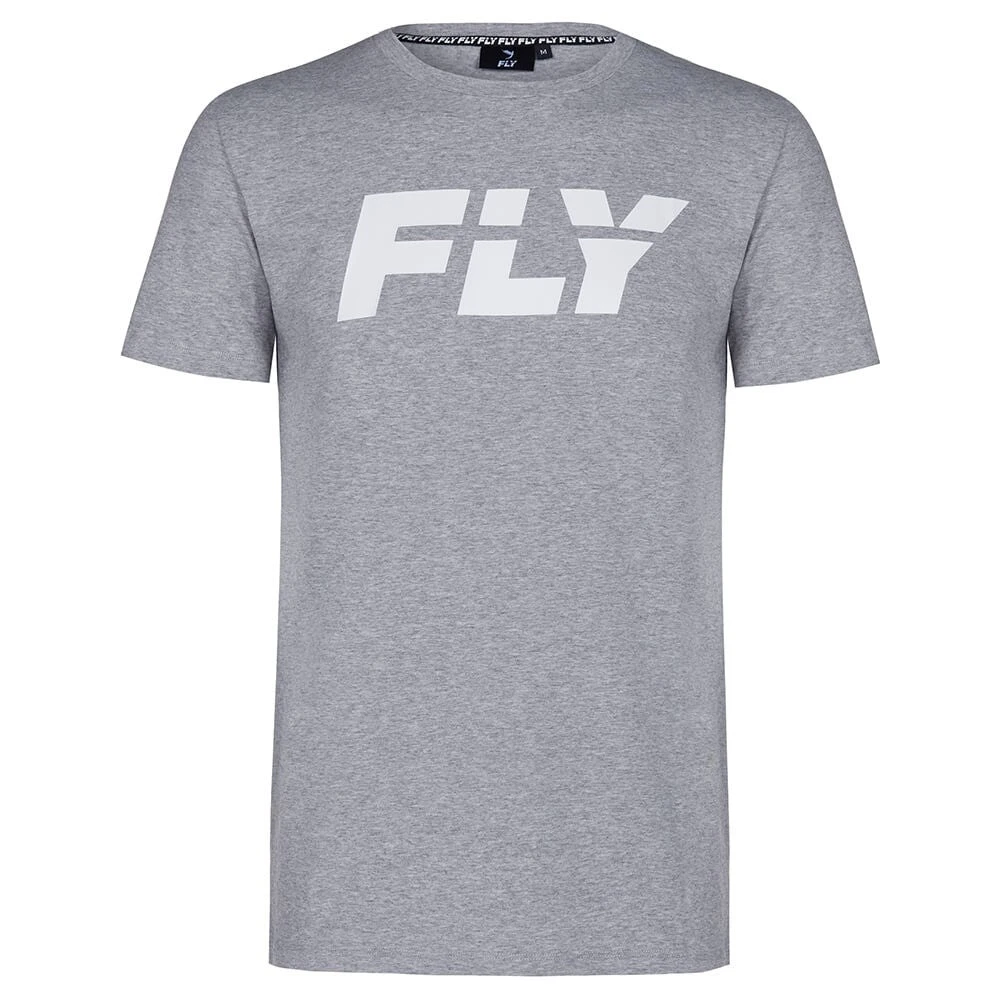 FLY-FLY BIG LOGO GREY TEE 1 FLY-FLY BIG LOGO GREY TEE