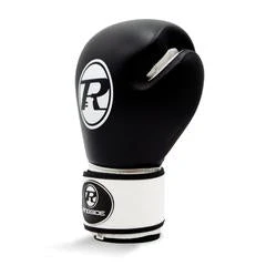 RINGSIDE-Club Glove - Black / White (16oz) SENIOR GLOVES