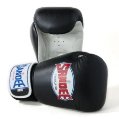 Champs Bxing Ltd JUNIOR GLOVES 4oz-8oz SANDEE-JUNIOR Authentic Velcro Black & White Synthetic Leather Boxing Glove