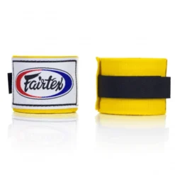 Fairtex Yellow 4.5m Stretch Wraps WRAPS & GEL PADS