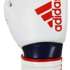 SENIOR GLOVES Adidas-Hybrid 300X WHITE/RED Boxing Gloves
