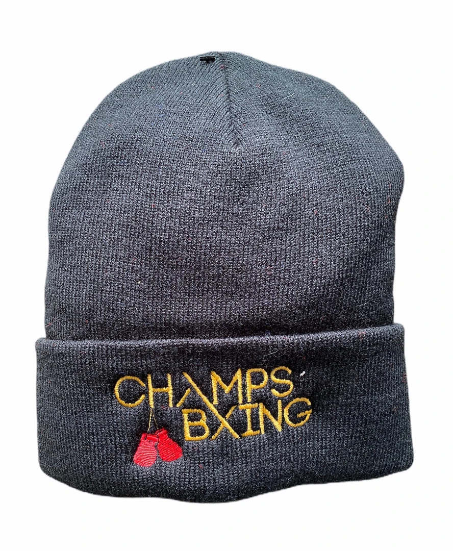 Champs Bxing Ltd CHAMPS BXING-BEANIE/BOBBLE HAT 4 Champs Bxing Ltd CHAMPS BXING-BEANIE/BOBBLE HAT