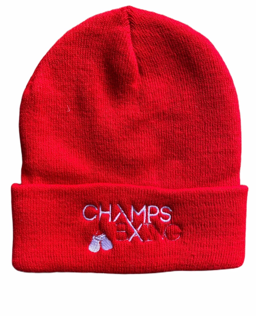 Champs Bxing Ltd CHAMPS BXING-BEANIE/BOBBLE HAT 1 Champs Bxing Ltd CHAMPS BXING-BEANIE/BOBBLE HAT