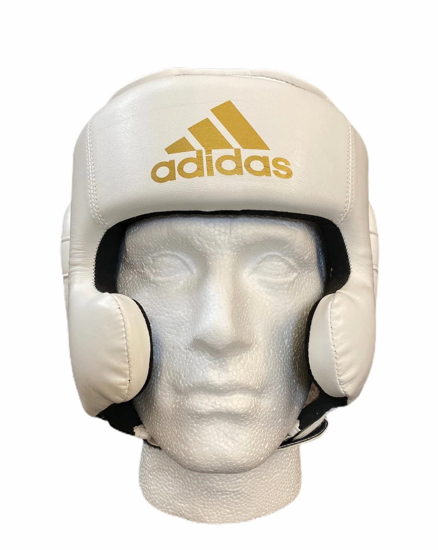 ADIDAS-Speed WHITE Head Guard 1 ADIDAS-Speed WHITE Head Guard