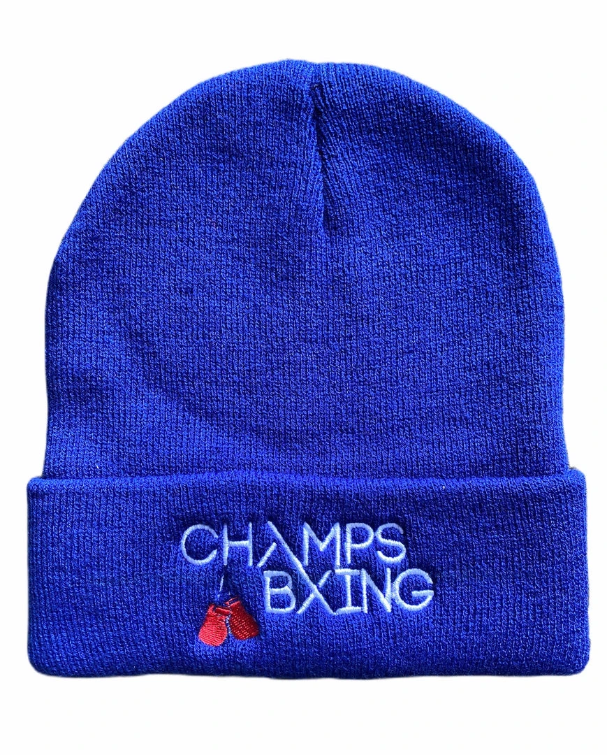 Champs Bxing Ltd CHAMPS BXING-BEANIE/BOBBLE HAT 2 Champs Bxing Ltd CHAMPS BXING-BEANIE/BOBBLE HAT