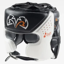 Champs Bxing RIVAL-RHG10-BLACK/WHITE Intelli Shock Tranning Headgear