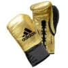 ADIADS ADIDAS ADISTAR 3.0 BBBC APPROVED PRO BOXING GLOVES/GOLD