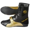 PROBOX-SPEED-LITE BLACK/GOLD BOXING BOOTS