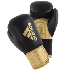 ADIDAS-Hybrid 100 BLACK/GOLD Boxing Gloves
