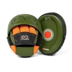 Rival-khaki Green Boxing Impulse Punching Mitt MMA Focus Pad Coaching Target Pads Strike Pad PADS & PADDLES