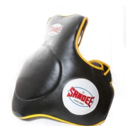 Sandee Leather Black & Yellow Full Body Pad