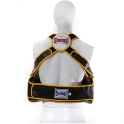 Sandee Leather Black & Yellow Full Body Pad
