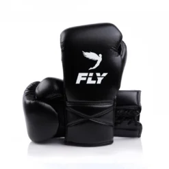 SENIOR GLOVES FLY-SUPERLACE X BLACK TRAINING GLOVES