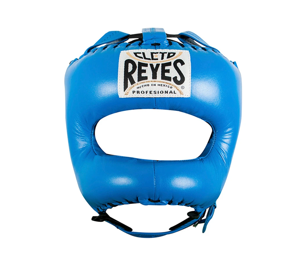 Champs Bxing HEAD & GROIN GUARDS CLETO REYES-BLUE Headguard With Nylon Pointed Face Bar 1 Champs Bxing HEAD & GROIN GUARDS CLETO REYES-BLUE Headguard With Nylon Pointed Face Bar