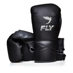 FLY-SUPERLACE BLACK/GREY TRAINING GLOVES SENIOR GLOVES