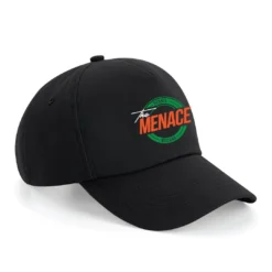 Dennis McCann Black 'MENACE' Cap.