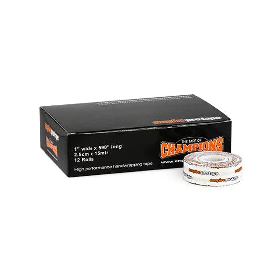 EMPIRE TAPE BOX OF 12 -EMPIRE PRO TAPE 2.5CM X 15MTR BOX 1 EMPIRE TAPE BOX OF 12 -EMPIRE PRO TAPE 2.5CM X 15MTR BOX