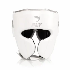 HEAD & GROIN GUARDS FLY-KNIGHT X WHITE/SILVER