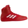 ADIDAS-MAT WIZARD 4 RING BOOTS RED/White