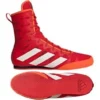 Adidas-Box Hog 4 Red White BOXING BOOTS