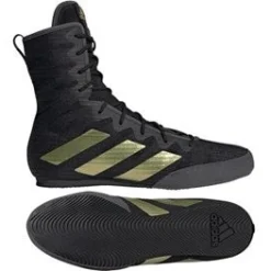 Adidas Box Hog 4 Black Gold ---COMING SOON BOXING BOOTS