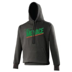 Dennis McCann CLOTHING Black 'MENACE' Hoodie