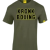 KRONK- Boxing Classic T Shirt Military Green