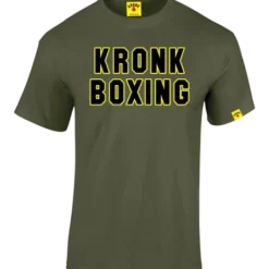 KRONK- Boxing Classic T Shirt Military Green