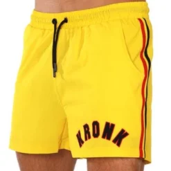 KRONK WAR SHORTS YELLOW CLOTHING