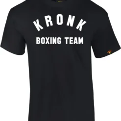 KRONK Boxing Team Regular Fit T Shirt Black