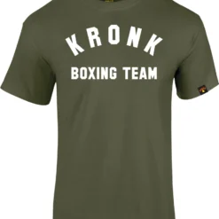 KRONK Boxing Team Regular Fit T Shirt Military Green