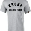 KRONK Boxing Team Regular Fit T Shirt Sports Grey CLOTHING