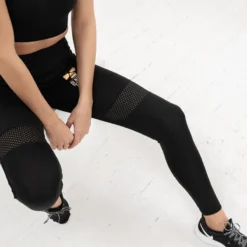 Di Nardo Women’s Black Gym Leggings CLOTHING