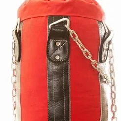 Champs Bxing Ltd SANDEE-Black & Red Half Leather Punch Bag (online Only) ACCESSORIES