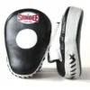 MUAY THAI Sandee Leather Black & White Curved Focus Mitt
