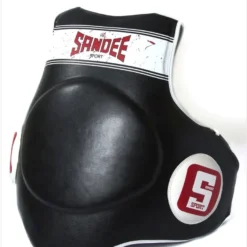 COACHES BODY STRIKE SHIELDS Sandee Sport Black & White Synthetic Leather Full Body Pad