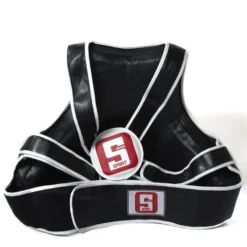COACHES BODY STRIKE SHIELDS Sandee Sport Black & White Synthetic Leather Full Body Pad