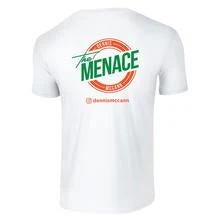 Dennis McCann MENACE T-SHIRT WHITE