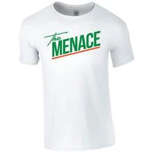 Dennis McCann MENACE T-SHIRT WHITE