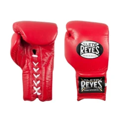 Cleto Reyes Traditional Lace Sparring Gloves – Red SENIOR GLOVES