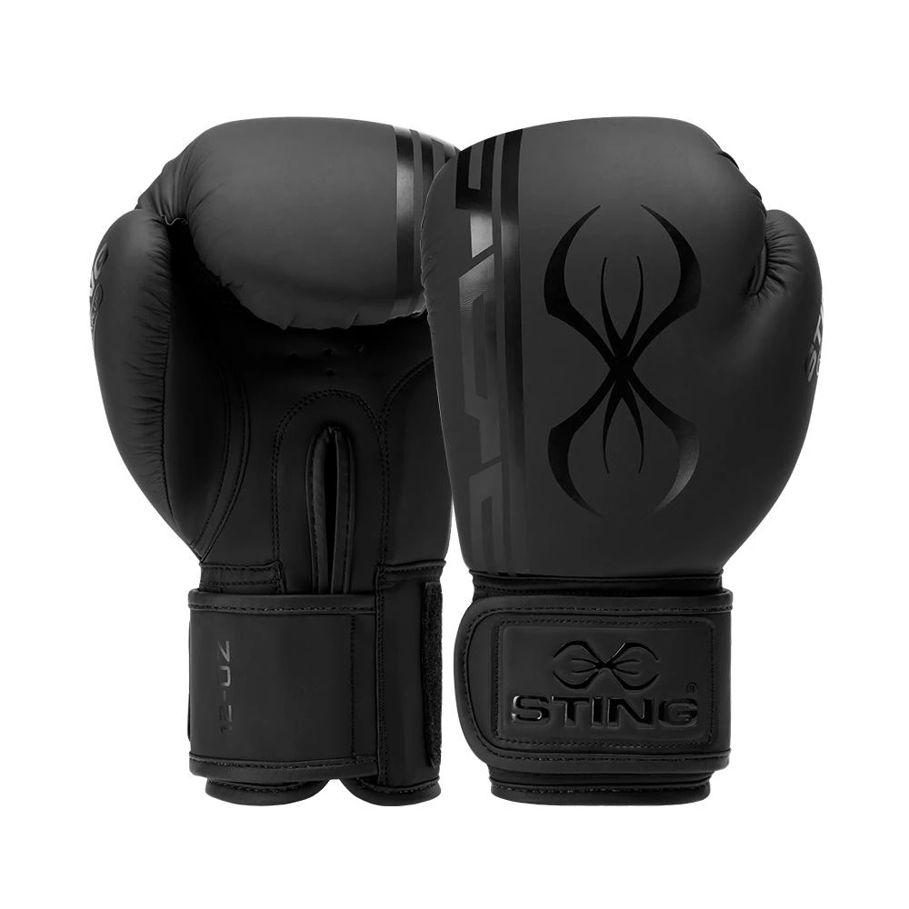 Champs Bxing STING-ARMAPLUS MATT BLACK TRAINING GLOVES SENIOR GLOVES 1 Champs Bxing STING-ARMAPLUS MATT BLACK TRAINING GLOVES SENIOR GLOVES