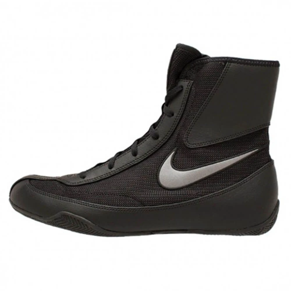 NIKE-MACHOMAI 2 BOXING BOOTS Black/Grey 1 NIKE-MACHOMAI 2 BOXING BOOTS Black/Grey