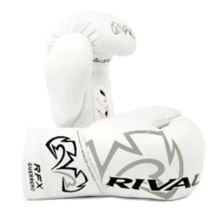 RIVAL-RFX-GUERRERO HDE -F WHITE PRO FIGHT GLOVES SENIOR GLOVES