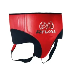 RIVAL-RNFL10 RED NO-FOUL PROTECTOR 360 HEAD & GROIN GUARDS